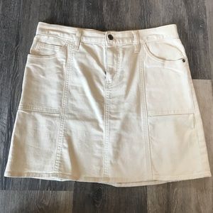 Gap Jean Light Tan Skirt